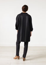 Load image into Gallery viewer, Neoprene Flower Coat in Black