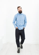 Load image into Gallery viewer, British Officer's Shirt in Sky Blue

