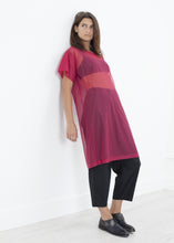 Load image into Gallery viewer, Mesh Over Dress in Pink
