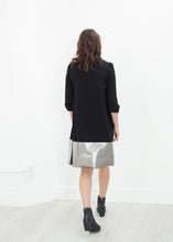 Load image into Gallery viewer, Border Dress in Black/Silver
