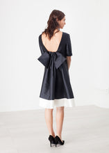 Load image into Gallery viewer, Tie Dress in Navy
