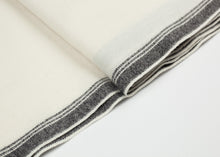 Load image into Gallery viewer, Edged Wool Scarf in Off White
